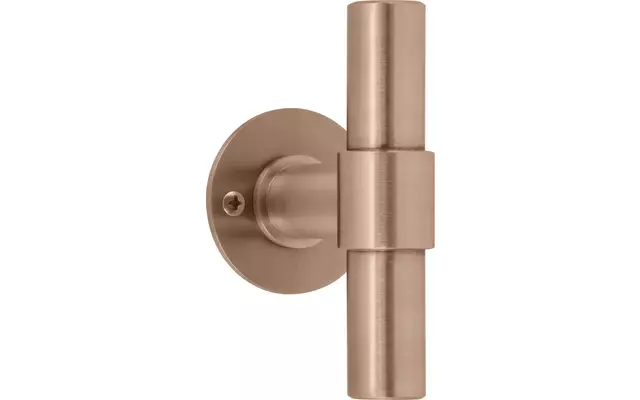 Deurknop PVD licht brons One Piet Boon PBT20V, Vast op rozet